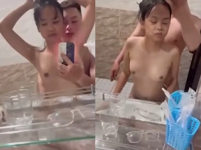 Thon gọn em cùng anh yêu quan hệ trước gương quay kỉ niệm